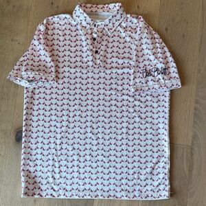 Men's The Point Breast Cancer Bikini/Bra Polo